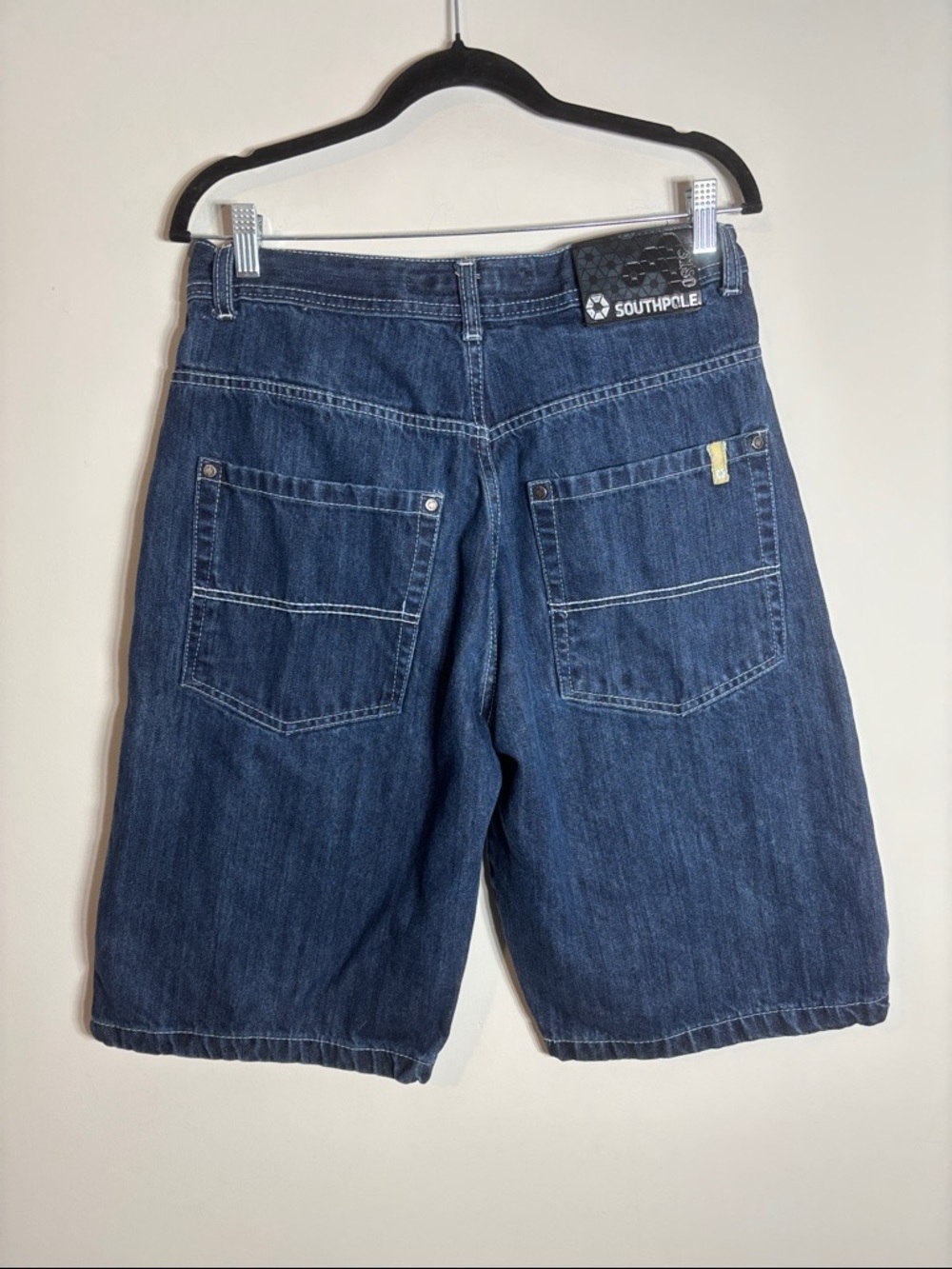 Vintage Southpole Jean Shorts Baggy Denim Y2K 32”